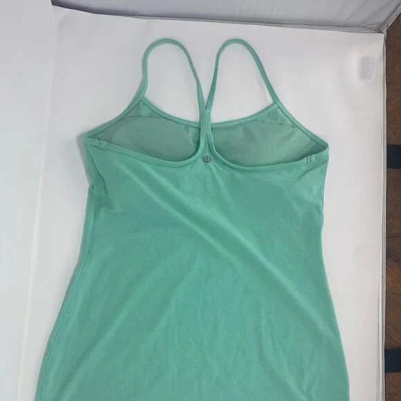 Seafoam Lululemon Y Tank - Picture 2 of 7